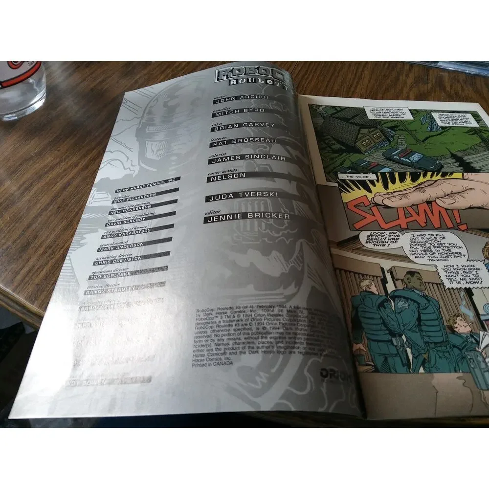 Dark Horse Comics robocop roulette